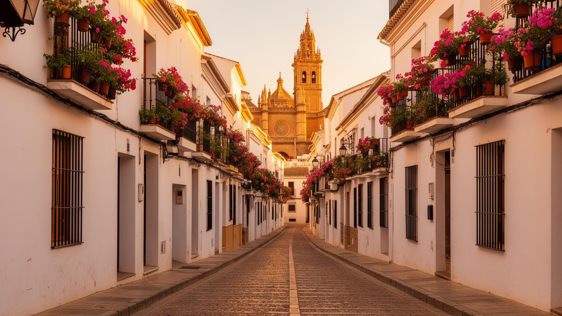 Malaga city centre